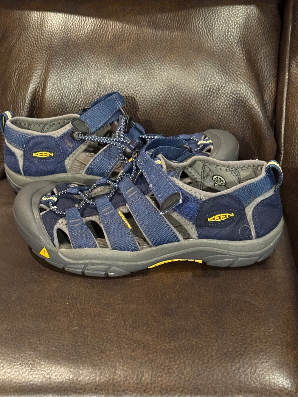 Keen Navy and Gray Outdoor Sandals youth size 5